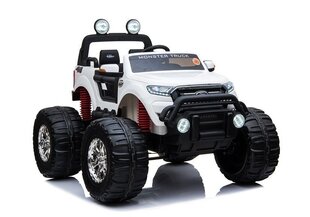 Elektriline maastur Ford Ranger Monster, valge hind ja info | Elektrilised autod lastele | hansapost.ee