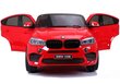 Elektriline maastur BMW X6M, helepunane hind ja info | Laste elektriautod | hansapost.ee