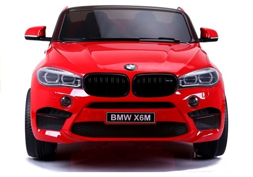 Elektriline maastur BMW X6M, helepunane hind ja info | Laste elektriautod | hansapost.ee