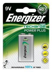 Energizer 175mAh NiMH 9V Аккумулятор, 1vnt. цена и информация | Батареи | hansapost.ee