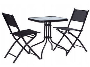 Стол для сада или террасы ModernHome, 60 см цена и информация | Садовые столы и столики | hansapost.ee