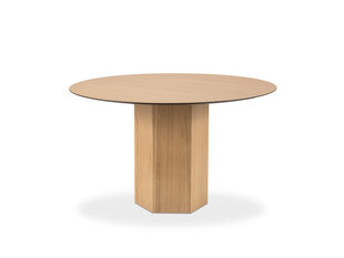 Стол Micadoni Home Sahara, 120 см, коричневый цена и информация | Кухонные и обеденные столы | hansapost.ee