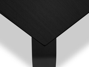 Стол Micadoni Home Sono, 120x80 см, черный цена и информация | Кухонные и обеденные столы | hansapost.ee