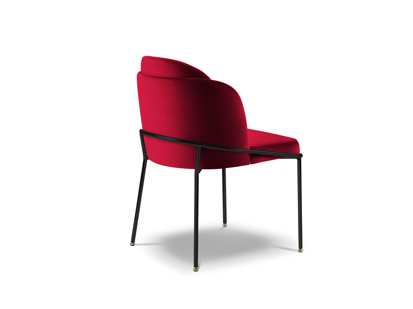 Toolide komplekt Micadoni Home Limmen, 2 tooli, punane hind ja info | Köögitoolid, söögitoolid | hansapost.ee