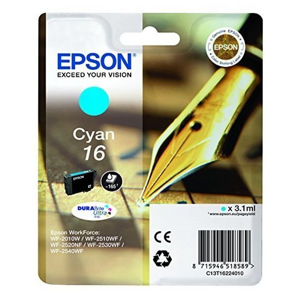 Epson C13T16224010 цена и информация | Tindiprinteri kassetid | hansapost.ee