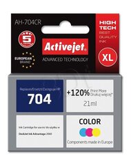 Activejet AH704CR цена и информация | Картриджи для струйных принтеров | hansapost.ee