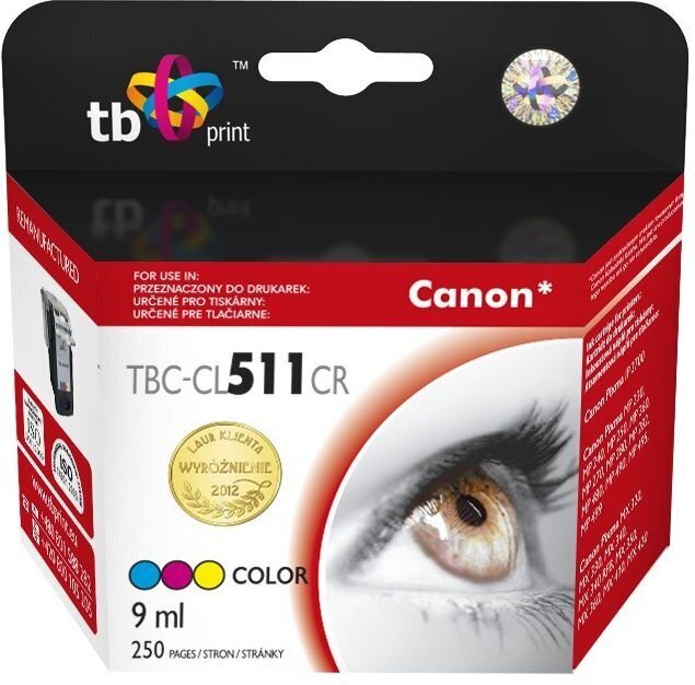 TB TBC-CL511CR hind ja info | Tindiprinteri kassetid | hansapost.ee