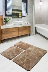 Набор ковриков для ванной Infinity, 3 шт. цена и информация | Аксессуары для ванной комнаты | hansapost.ee