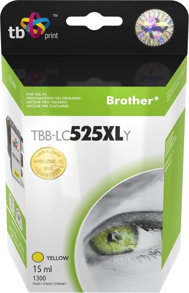 TB TBB-LC525XLY hind ja info | Tindiprinteri kassetid | hansapost.ee