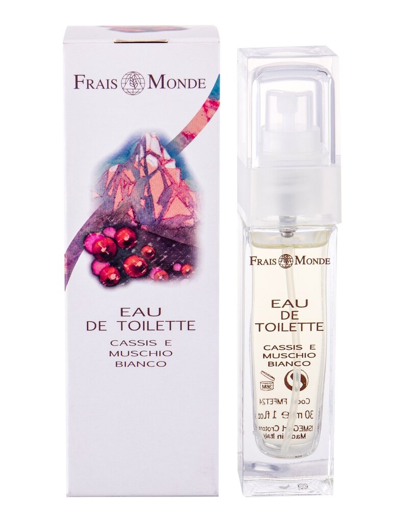 Tualettvesi Frais Monde Cassis And White Musk EDT naistele 30 ml цена и информация | Parfüümid naistele | hansapost.ee