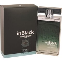 Tualettvesi Franck Olivier In Black EDT meestele 75 ml цена и информация | Мужские духи | hansapost.ee