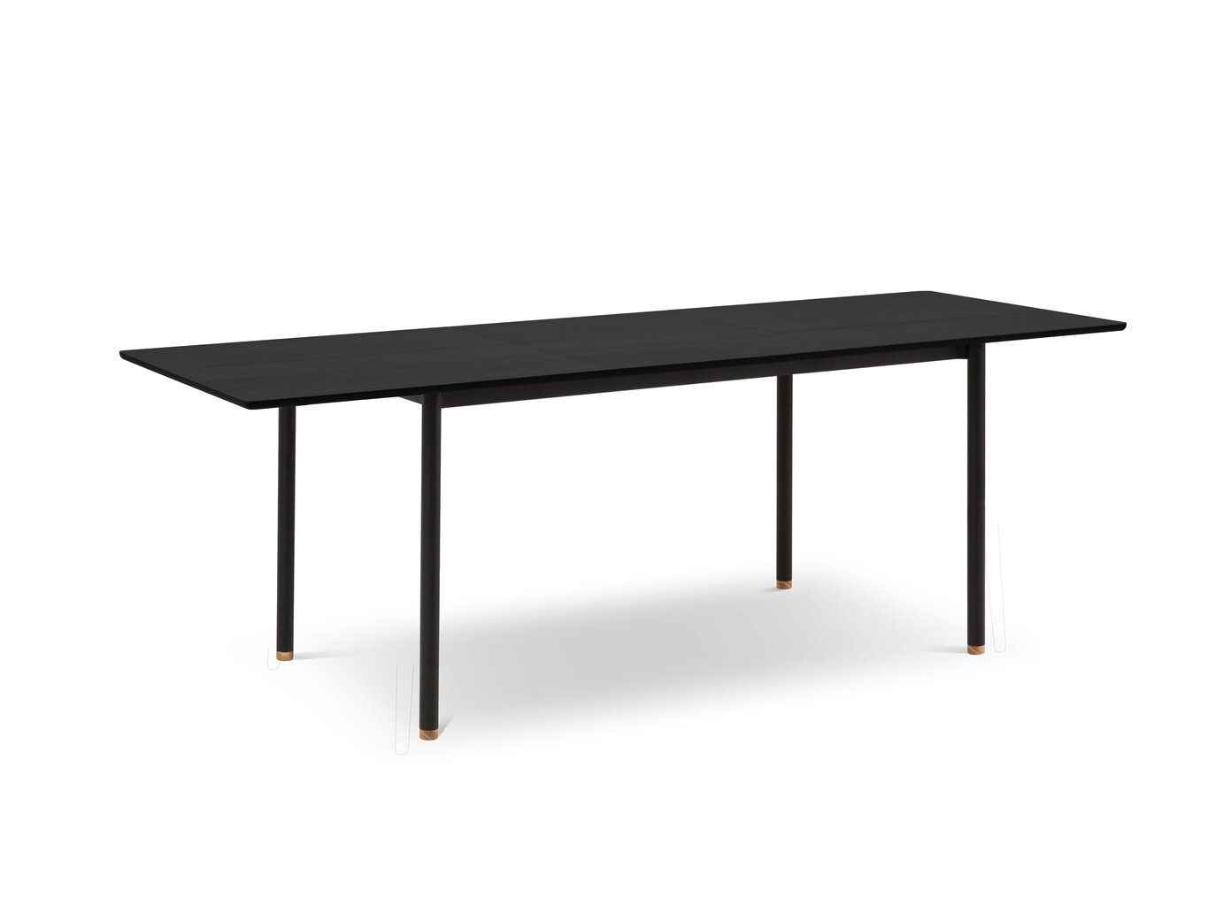 Kokkupandav laud Micadoni Home Kavir, 120x80 cm, must цена и информация | Köögilauad, söögilauad | hansapost.ee
