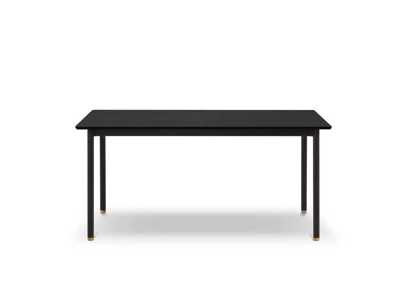 Kokkupandav laud Micadoni Home Kavir, 120x80 cm, must hind ja info | Köögilauad, söögilauad | hansapost.ee