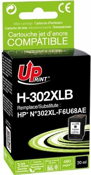 Tindikassett HP 302XLB UPrint цена и информация | Tindiprinteri kassetid | hansapost.ee