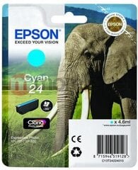 Tindikassett Epson T2422 Tsüaan 4,6 ml цена и информация | Картриджи для струйных принтеров | hansapost.ee