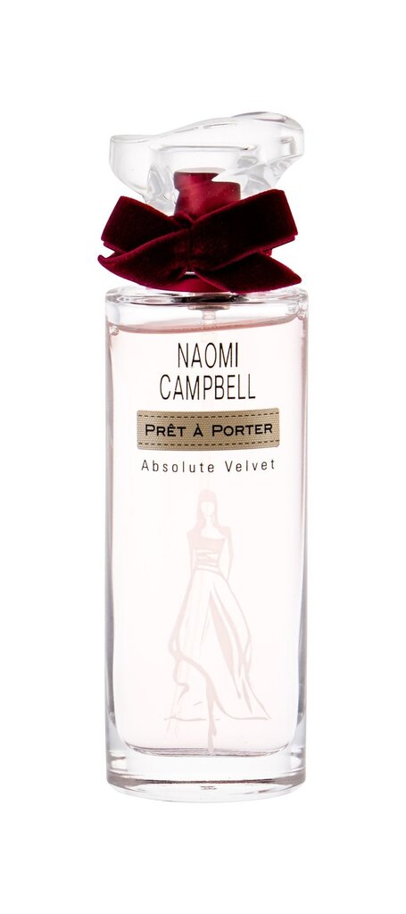 Tualettvesi Naomi Campbell Pret A Porter Absolute Velvet EDT naistele 30 ml цена и информация | Parfüümid naistele | hansapost.ee