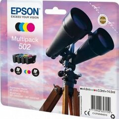 <p>Чернила EPSON Multipack 4-colours 502</p>
 цена и информация | Картриджи для струйных принтеров | hansapost.ee