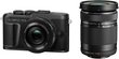 Olympus PEN E-PL10 + ED 14-42mm EZ PANCAKE + ED 40-150mm F4‑5.6 R (Black) цена и информация | Fotoaparaadid | hansapost.ee