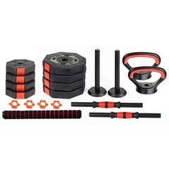 Reguleeritava raskusega komplekt Eb Fit 4 in 1, 15 kg цена и информация | Гантели, гири, штанги | hansapost.ee