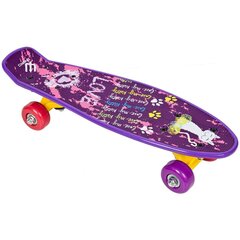 Пластиковый скейтборд Enero Mini Love Kitty. цена и информация | Скейтборды | hansapost.ee