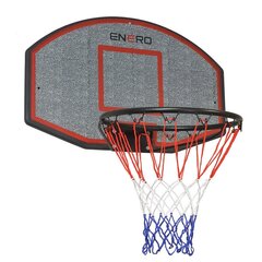 Баскетбольный щит Enero, 71 x 45 см + кольцо, 40 см цена и информация | Баскетбольные щиты | hansapost.ee