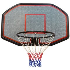 Баскетбольный щит с сеткой Enero, 109 x 71 см, 45 см цена и информация | Баскетбольные щиты | hansapost.ee