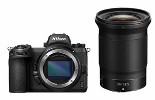 Nikon Z6II + NIKKOR Z 20мм f/1.8 S цена и информация | Цифровые фотоаппараты | hansapost.ee