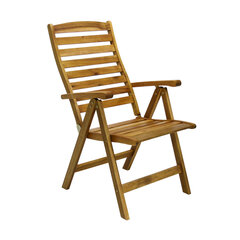 Стул Finlay 5, коричневый цена и информация | Садовые стулья, кресла, пуфы | hansapost.ee