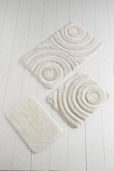 Набор ковриков для ванной Wave, 3 шт. цена и информация | Аксессуары для ванной комнаты | hansapost.ee