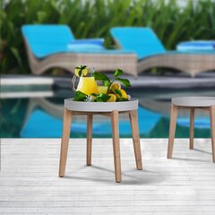 Aialaud Garden4You Sandstone, 45x51 cm, hall/pruun price and information | Garden tables | hansapost.ee