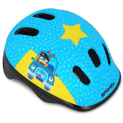 Детский велосипедный шлем Spokey Fun, 52-56 см, синий цена и информация | Spokey Велосипеды, самокаты, ролики, скейтборды | hansapost.ee