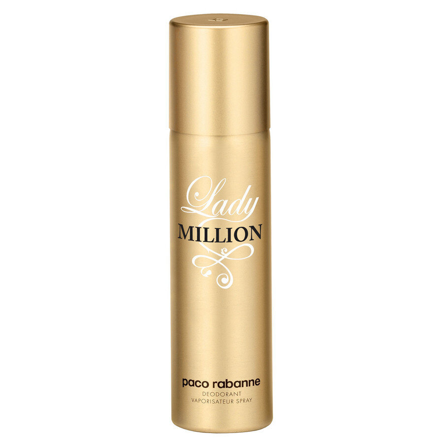 Paco Rabanne Lady Million spreideodorant 150 ml цена и информация | Dušigeelid ja deodorandid naistele | hansapost.ee