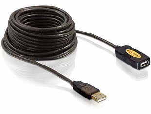 Delock, Cable A-A M/F, USB 2.0 Extension, 5m hind ja info | Juhtmed ja kaablid | hansapost.ee