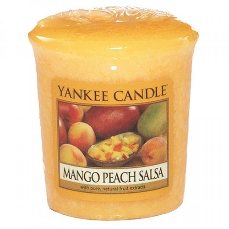 Yankee Candle Mango Peach Salsa lõhnaküünal 49 g цена и информация | Küünlad, küünlajalad | hansapost.ee