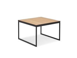 Журнальный столик Micadoni Home Veld, 54x34 см, коричневый/черный цена и информация | Журнальные столики | hansapost.ee