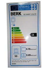 Berk BO 644MT G BL/YK hind ja info | Ahjud | hansapost.ee