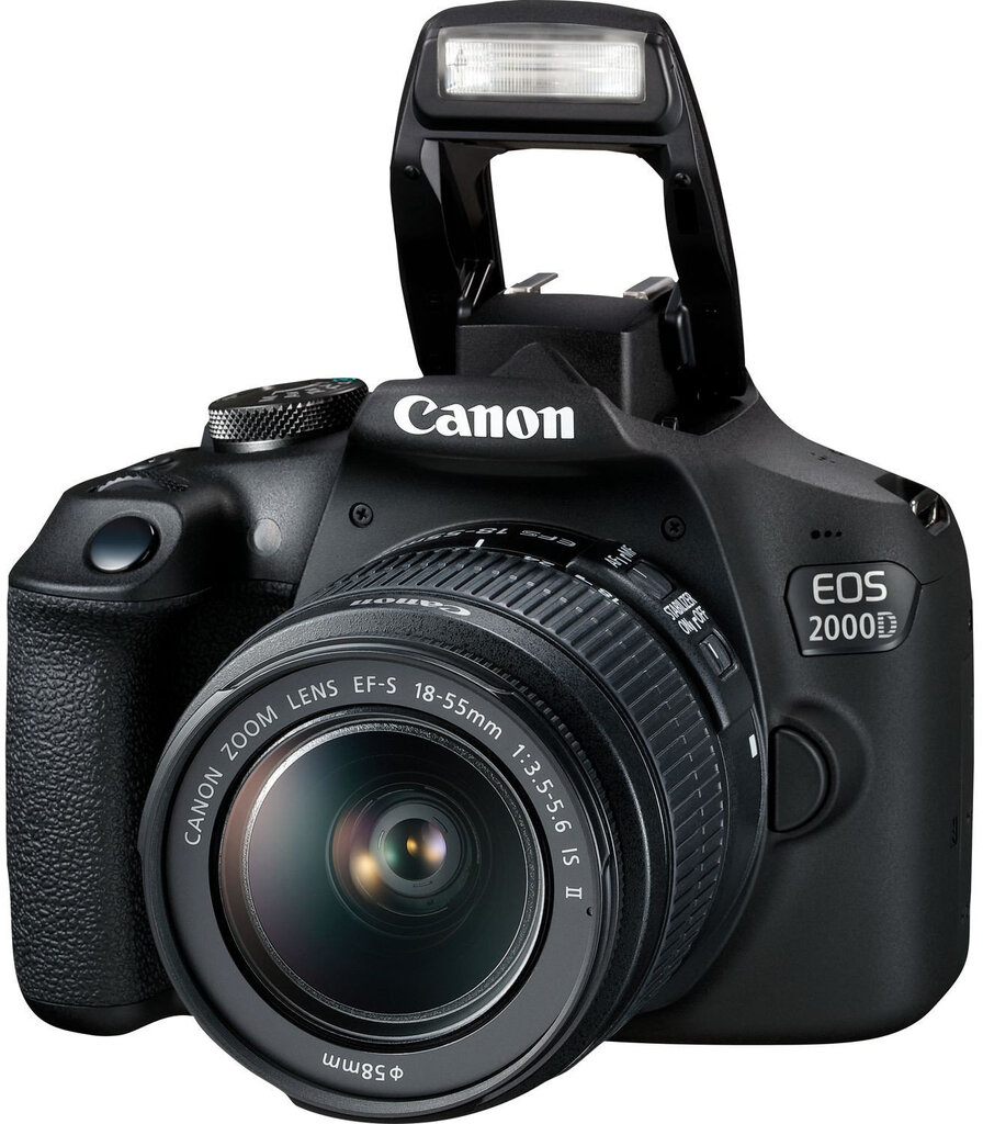 Canon EOS 2000D + 18-55mm IS + 75-300mm Kit hind ja info | Fotoaparaadid | hansapost.ee