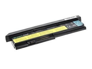 Sülearvuti aku Green Cell Laptop Battery for IBM Lenovo ThinkPad X200 X201 X201i hind ja info | Sülearvuti akud | hansapost.ee