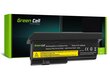 Sülearvuti aku Green Cell Laptop Battery for IBM Lenovo ThinkPad X200 X201 X201i hind ja info | Sülearvuti akud | hansapost.ee