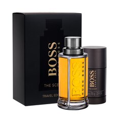 Комплект для мужчин Hugo Boss The Scent: EDT для мужчин 100 мл + шариковый дезодорант 75 г цена и информация | Мужские духи | hansapost.ee