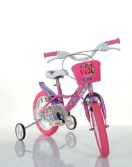 Laste jalgratas Bimbo Bike 16" Girl Butterfly, roosa hind ja info | Bimbo bike Sport, puhkus, matkamine | hansapost.ee