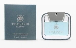 Туалетная вода Trussardi Blue Land EDT для мужчин, 50 мл цена и информация | Trussardi Мужская обувь | hansapost.ee