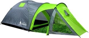 Туристическая палатка Royokamp Cool на 4 человека, серо-зеленая цена и информация | Палатки | hansapost.ee