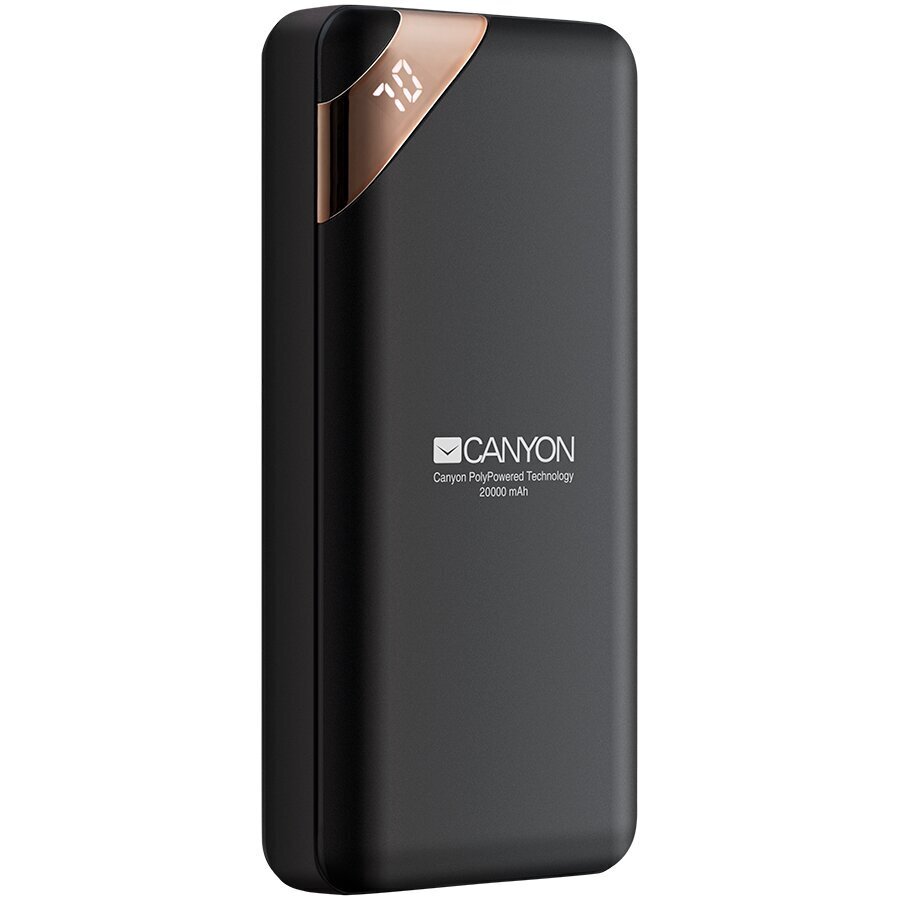 Akupank 20000mAh CANYON CNE-CPBP20B hind ja info | Akupangad | hansapost.ee