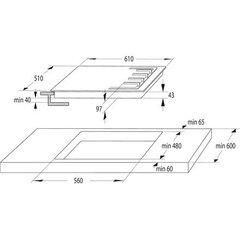 Варочная поверхность Gorenje GT641KB цена и информация | Варочные поверхности | hansapost.ee