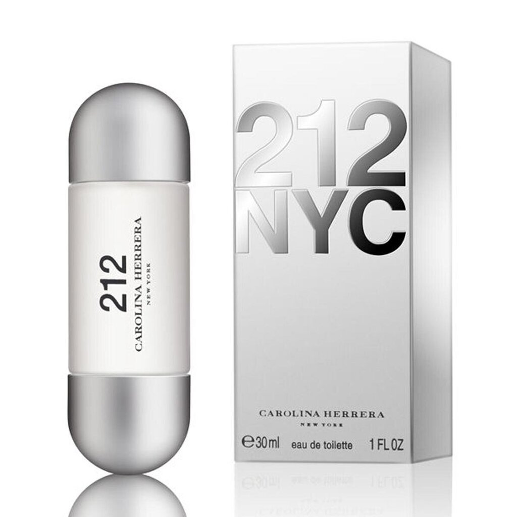 Naiste parfüüm 212 NYK Carolina Herrera EDT: Maht - 30 ml цена и информация | Parfüümid naistele | hansapost.ee