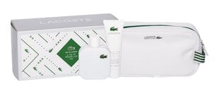 Komplekt Lacoste L.12.12 Blanc: tualettvesi EDT meestele 100 ml + dušigeel meestele 50 ml + kott hind ja info | Lacoste Parfüümid, lõhnad ja kosmeetika | hansapost.ee