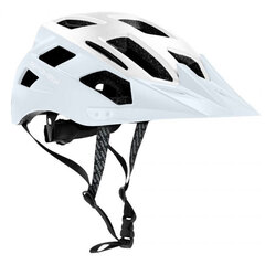 Велошлем Spokey Pointer Speed, со светодиодной подсветкой, белый цена и информация | Шлемы | hansapost.ee