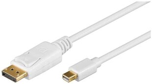 Kaabel PremiumCord DisplayPort, valge hind ja info | Juhtmed ja kaablid | hansapost.ee