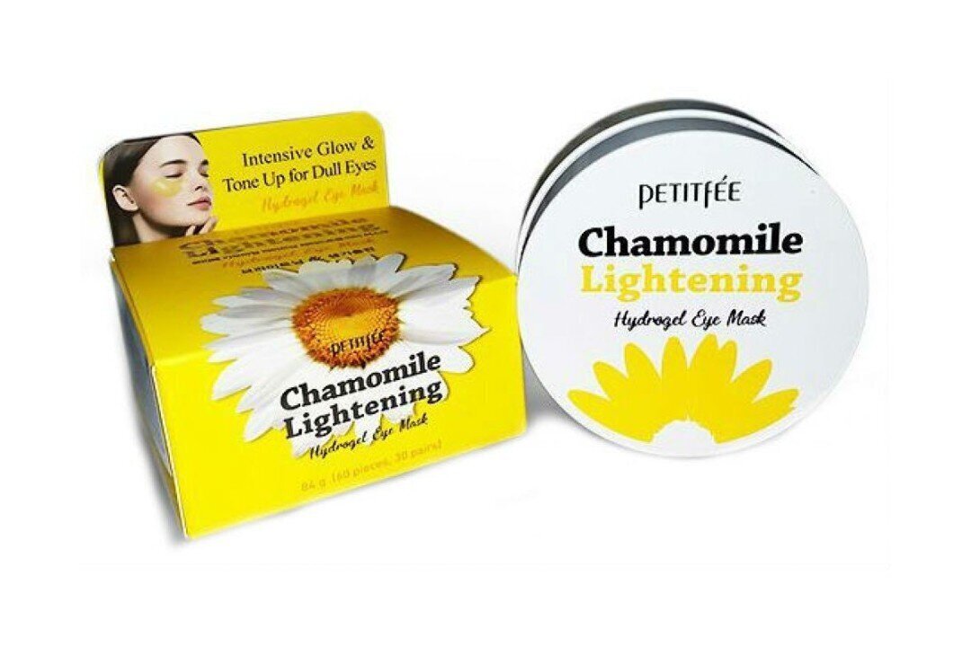 Petitfee Chamomile Lightening Eye Masks Silmapadjad 60 tk hind ja info | Silmakreemid ja seerumid | hansapost.ee